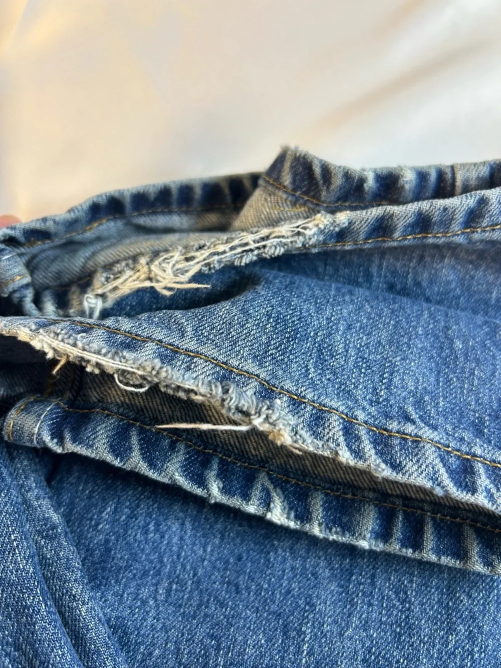 Levi 550 Men Jeans, Ralaxed Fit Straight Leg BlueDenim Light Wash Casual 38x30 - Picture 14 of 15